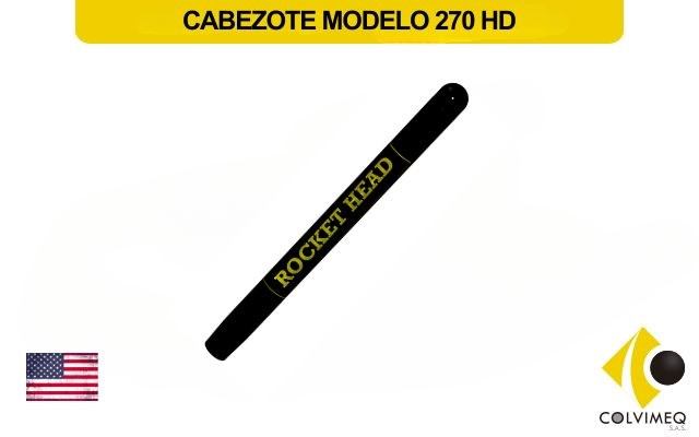 Cabezote modelo 270 HD de vibradora para concreto