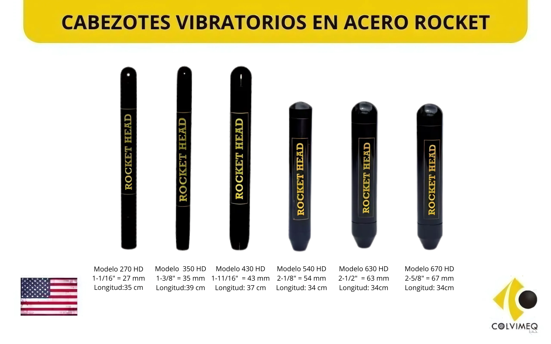 Vibradores de concreto de alta frecuencia